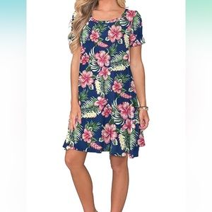 Women’s Summer T-Shirt Dress
